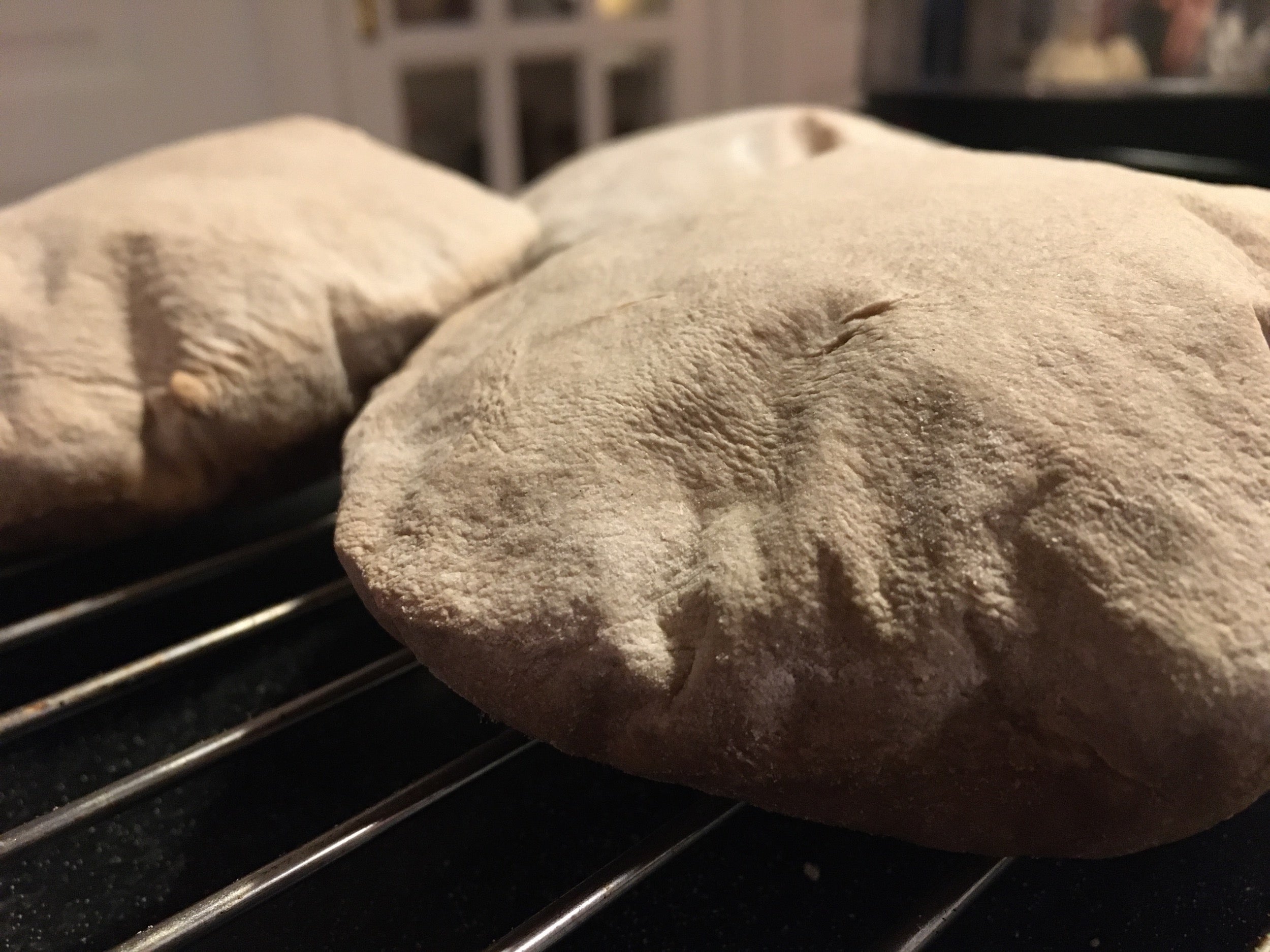 Pita bread with 01 Spent Grain Flour