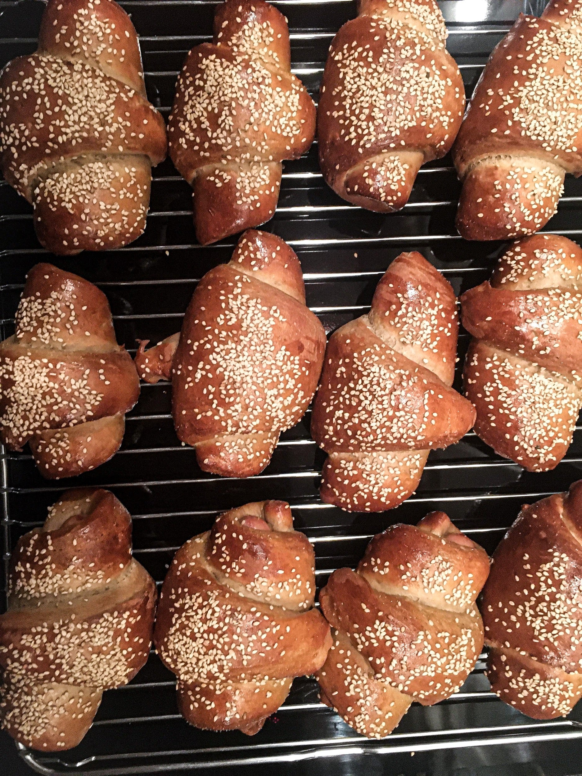 Sausage rolls with 01 Spent Grain Flour