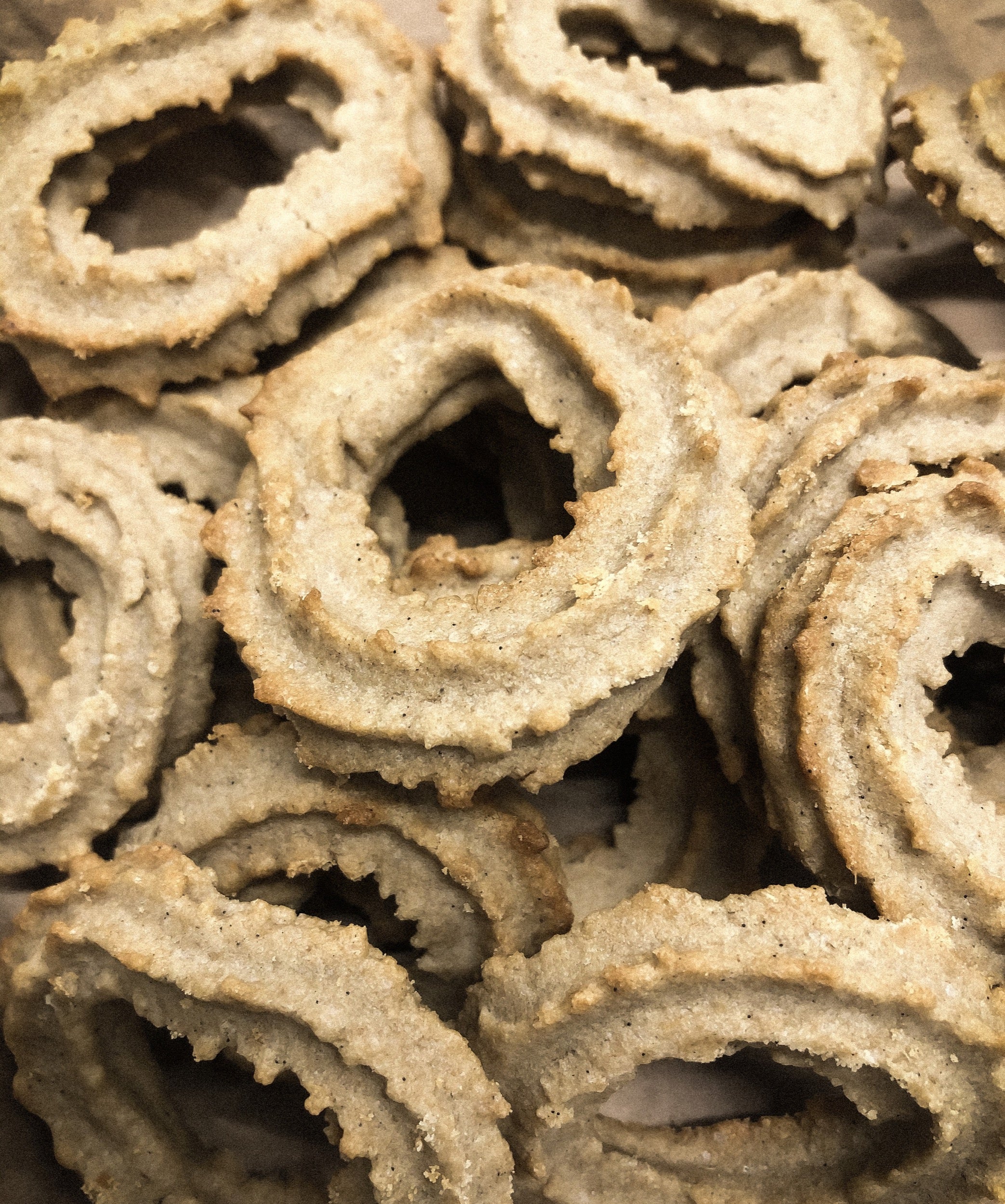 Vanilla wreath with 01 Spent Grain Flour