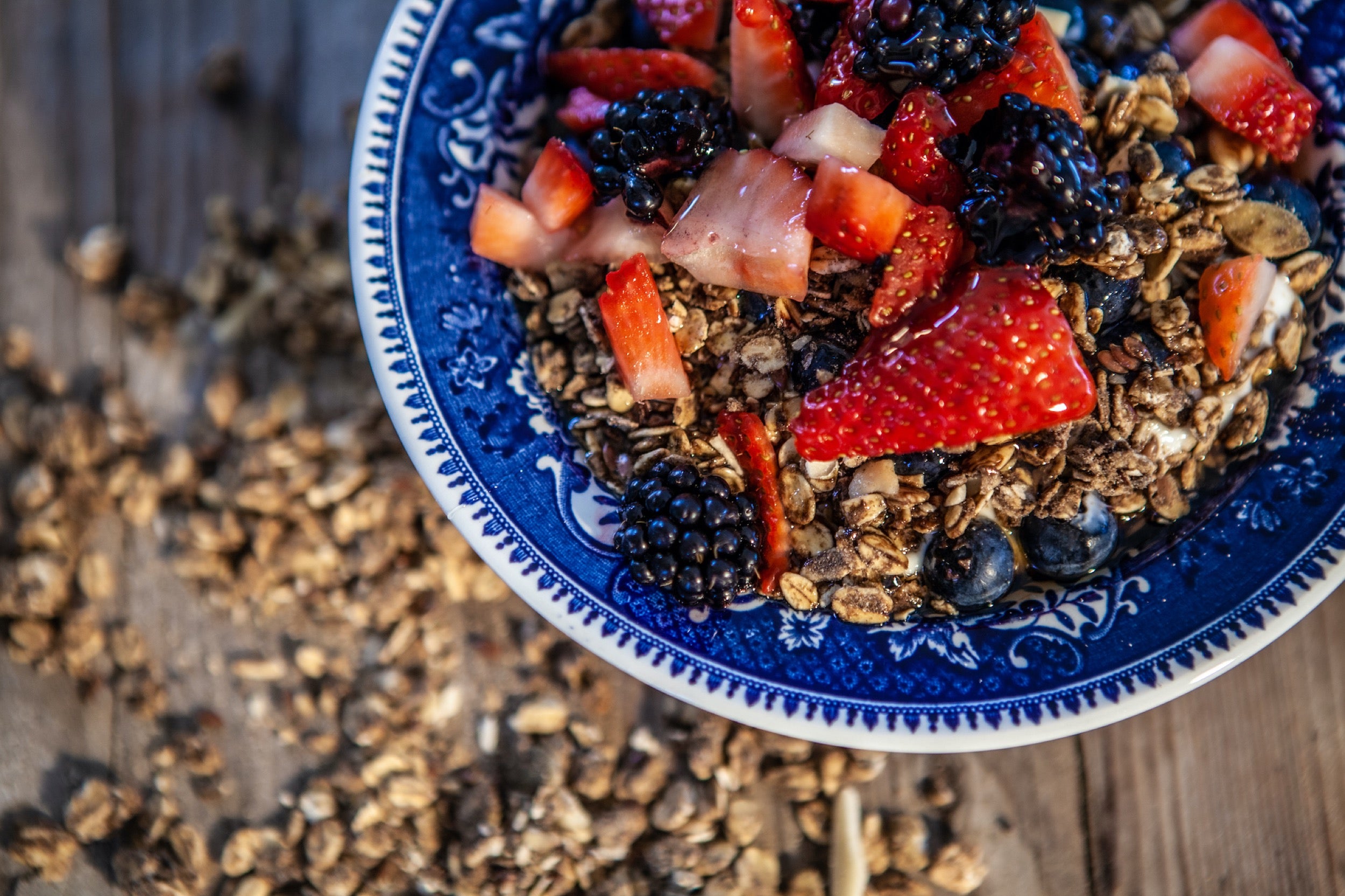 Granola with 03 Spent Grain Flour