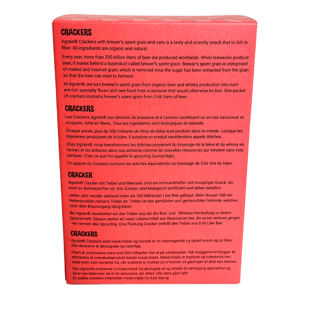 Crackers med havre - 160g